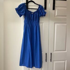 H&M blue dress